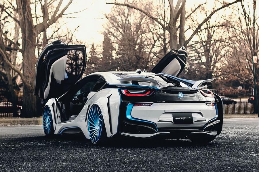  BMW i8 on Forgiato Wheels (Ventoso-ECL) 2018 года  (фото 2 из 4)